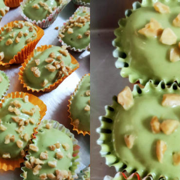 BISKUT ALMOND LONDON MATCHA