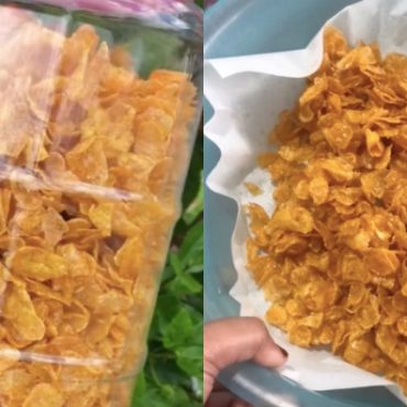 cornflakes madu tanpa oven