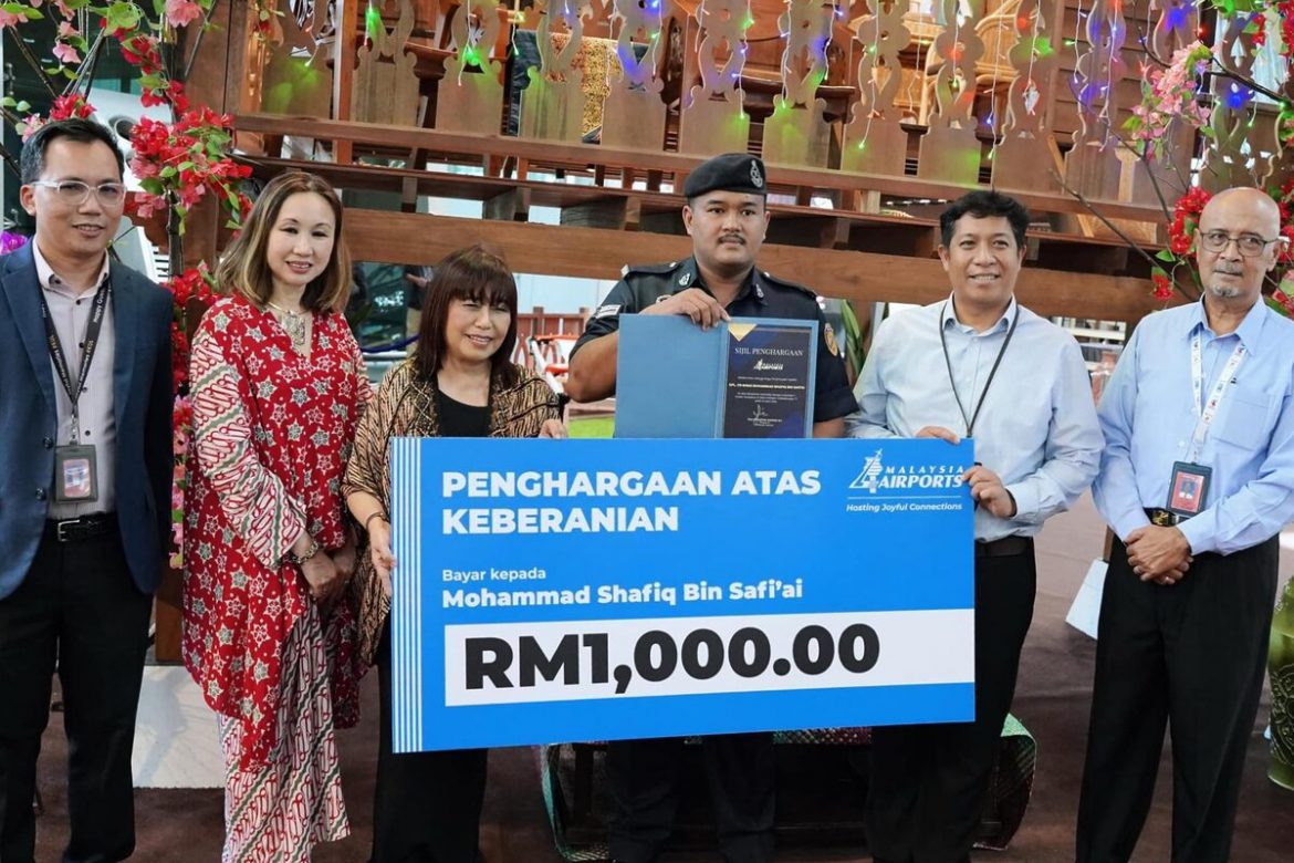 Hargai Keberanian Mohammad Shafiq, Malaysia Airports Sumbang RM1,000