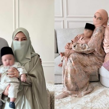 Neelofa Dedah Wajah Abdullah Abbas Sempena 1 Syawal