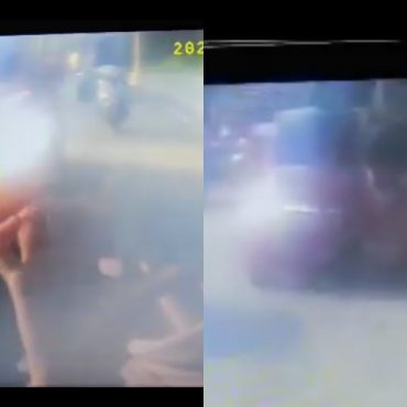 Gara-Gara Tak Puas Hati Tukar Lorong, Motosikal Dirempuh Tesla