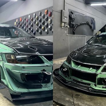Anak-Beranak Zameer Pentbrush 'Conteng' Mitsubishi Evo, Siap Dihiasi Corak Batik