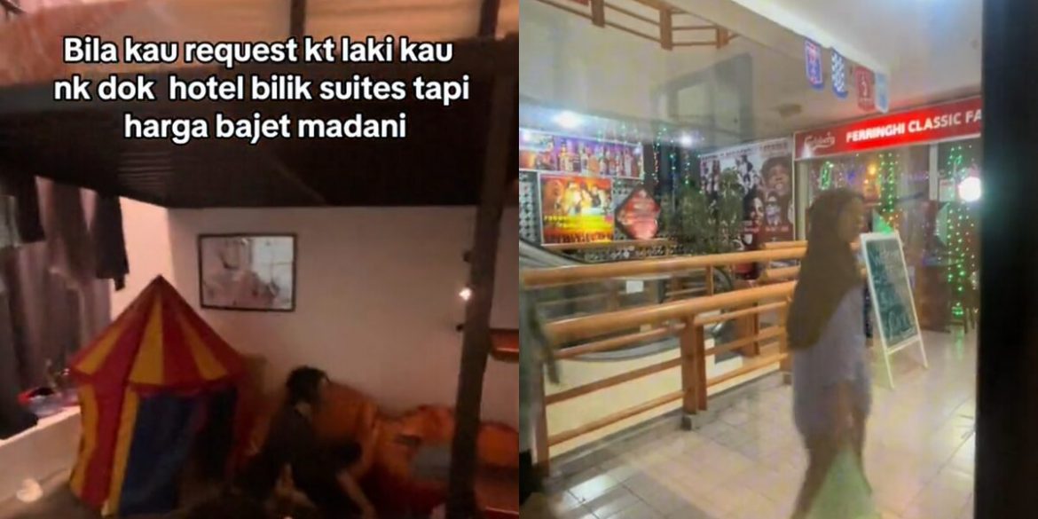'Senang Nak Beli Barang' – Wanita Geli Hati Duduk Hotel Suite Dalam Pasar Raya Pulau Pinang