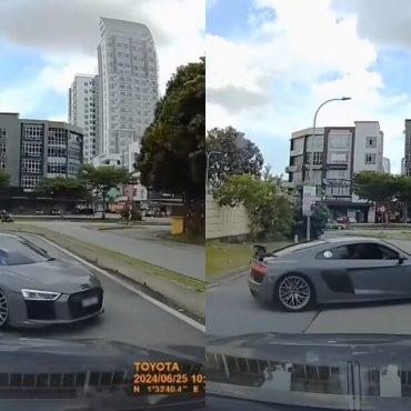 'Tenang Level Abah-Abah' – Dua Kereta Anggap Tak Ada Apa Walaupun Hampir Kemalangan