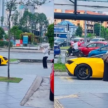 Santuni Pak Cik Mahu Bergambar Dengan Kereta, Pemilik McLaren Kuning Dipuji Netizen