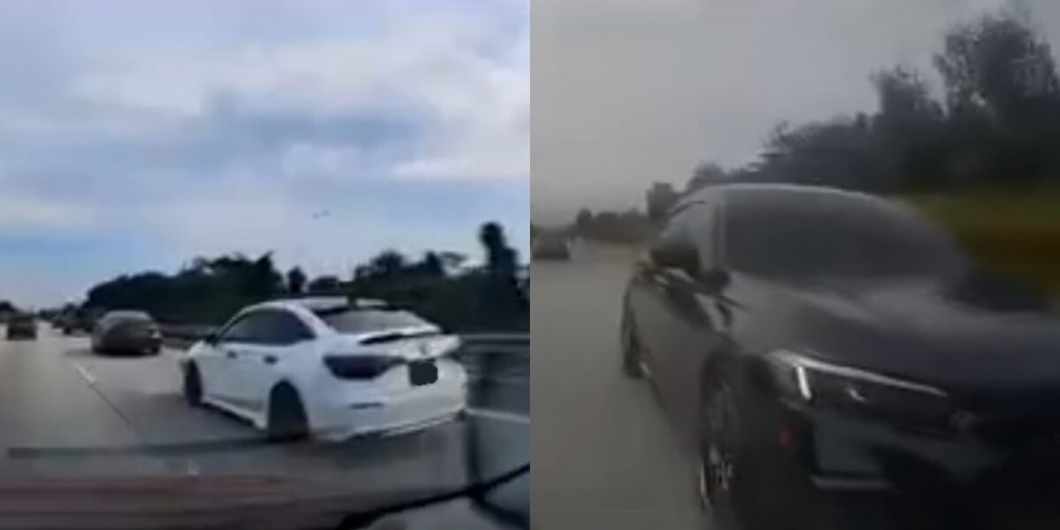 'Lane Hogging' Lorong Kanan, Konvoi Honda Marah Bila Kena Potong