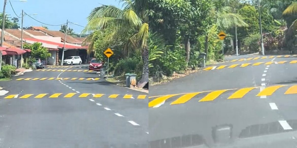Selang Satu Rumah Ada Bonggol, Kawasan Perumahan Di Melaka Ini Curi Perhatian Netizen