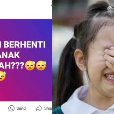 anak berhenti sekolah