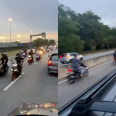 Geng Rempit Guna Dua Lorong Lawan Arus, Netizen Bimbang Masa Depan Negara