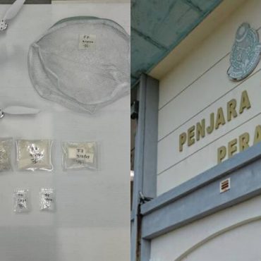 'Pusher' Guna Dron Hantar Dadah Ke Dalam Penjara Tapah