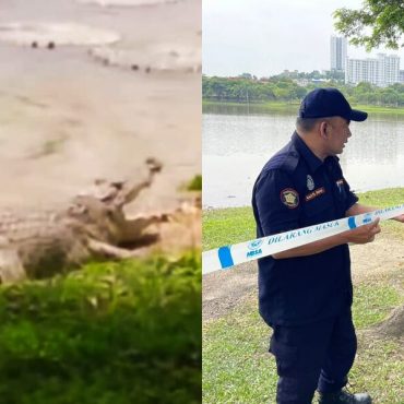 Muncul Kelibat Buaya, MBSA Pasang Tali Penghadang Sekitar Tasik Shah Alam