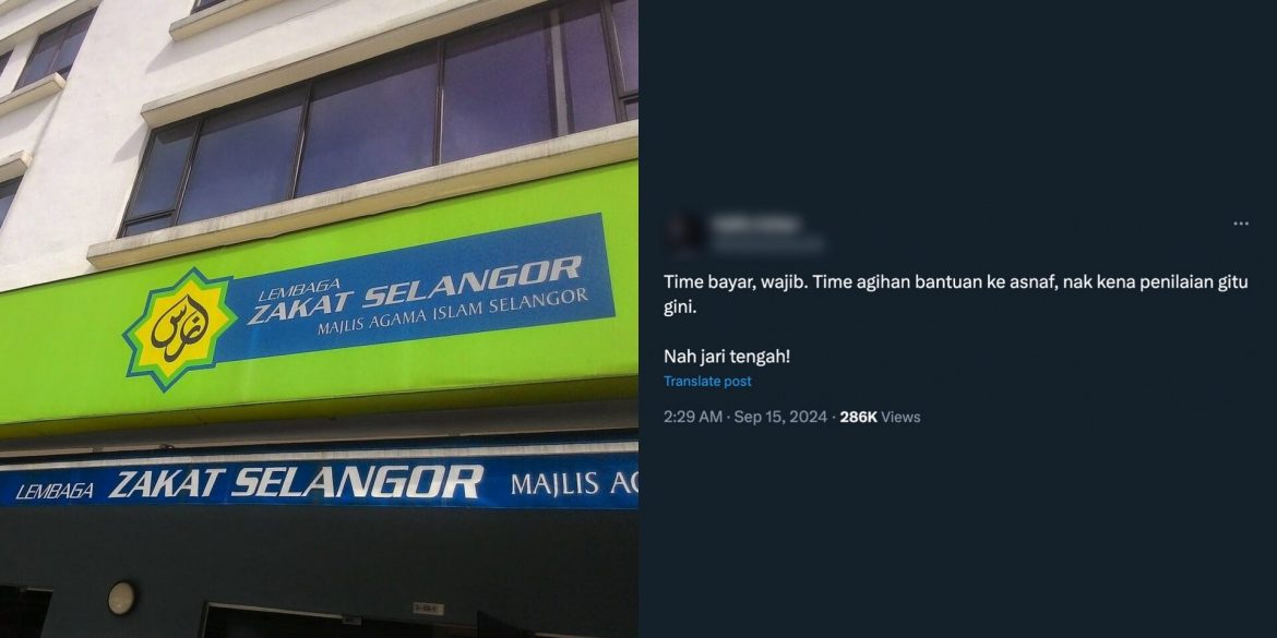 Dikecam & Ditohmah, Jawapan Lembaga Zakat Selangor Ini Menangi Hati Netizen