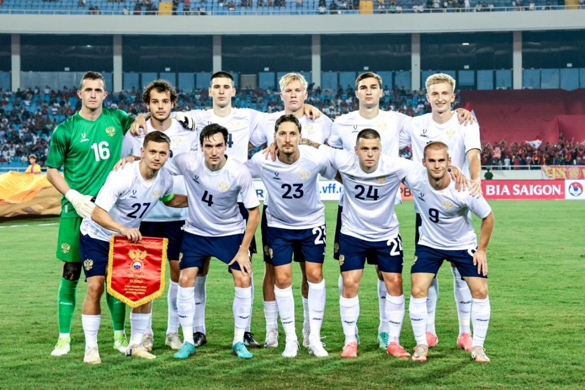 Russia, bola sepak,