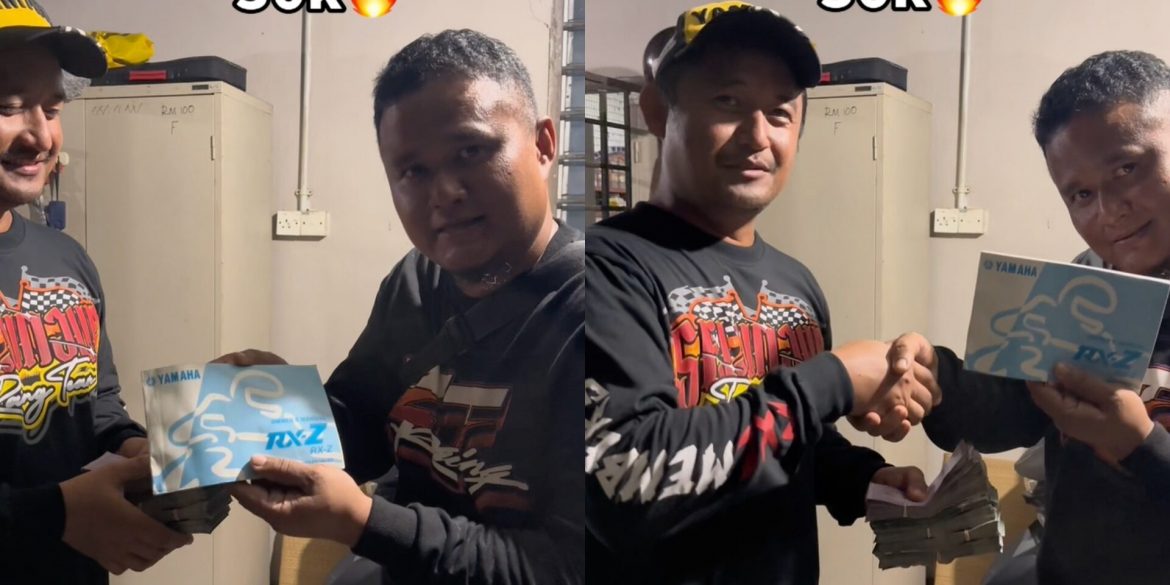 Hanya RM200 Di Carousell, Lelaki Ini Beli Buku Manual RX-Z RM30,000 'Cash'