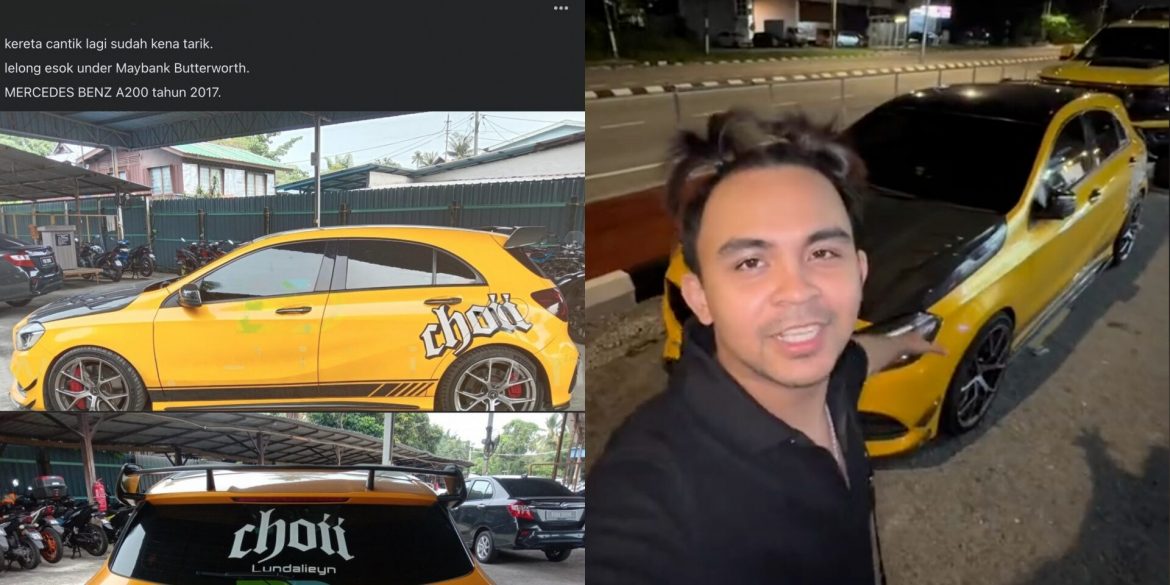 'Bukan Tak Bayar, Tak Tahu Akaun Bank Kena Block' – Pemilik Mercedes Choii Beri Penjelasan