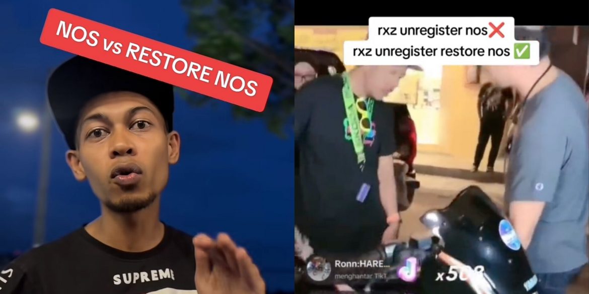 'First Time Kami Dengar, Ada Ke Restore NOS?' – Peminat Motosikal