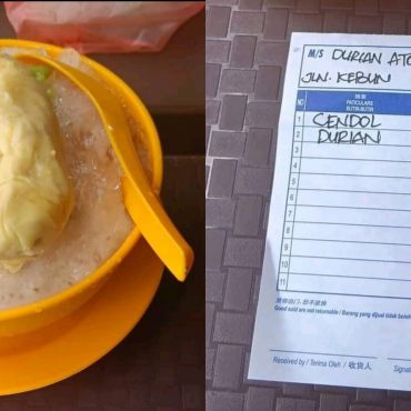 Siap Bagi Resit, Kedai Ini Jual Cendol Durian Semurah RM3