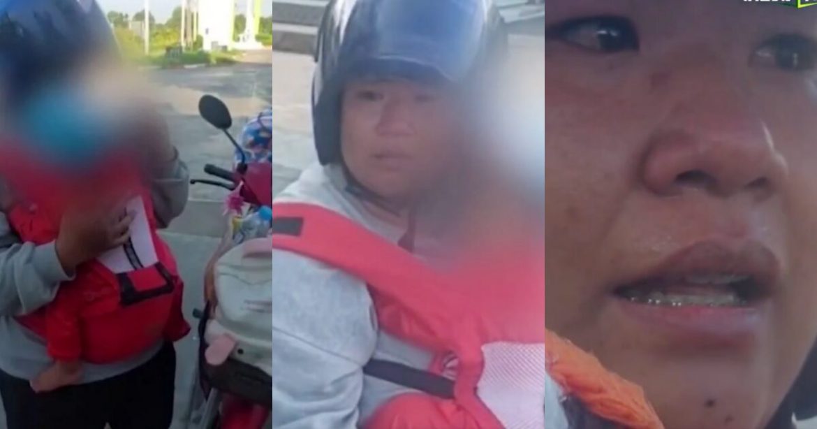 Ibu muda bayi 405 kilometer.