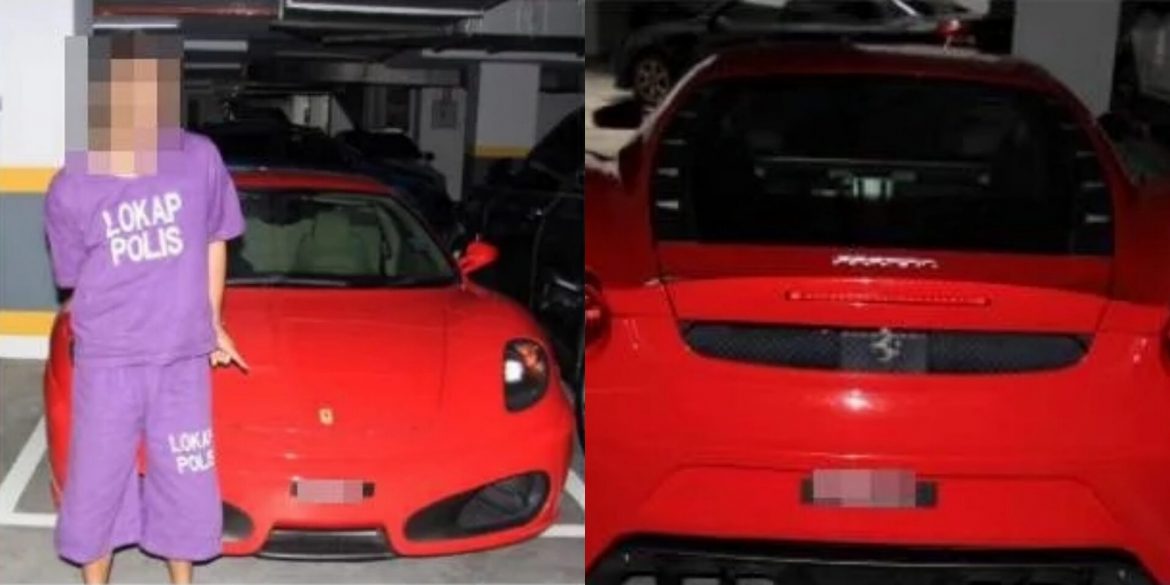 Anak Penyanyi, Rakan Mengaku Tidak Bersalah Atas Dakwaan Curi Ferrari