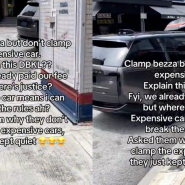 Lelaki Ini Persoal Pihak Berkuasa 'Double Standard', Kunci Tayar Bezza Tapi Lepaskan Kereta Mahal