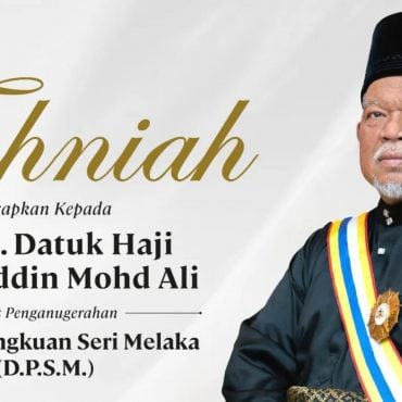 Tak Sampai 4 Bulan Dianugerahkan, Melaka Tarik Balik Gelaran 'Datuk' CEO GISBH