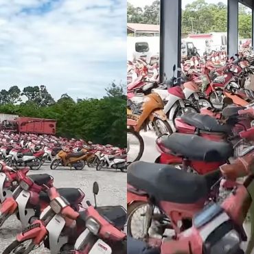 Sayu Lihat Dilelong, Ramai Berminat Dapatkan Motosikal Lama Pos Malaysia