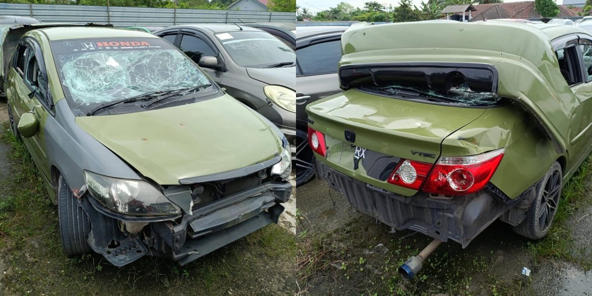 Lagi Murah Daripada RX-Z, Honda City Mangsa Sambung Bayar Kini Dilelong RM2,000