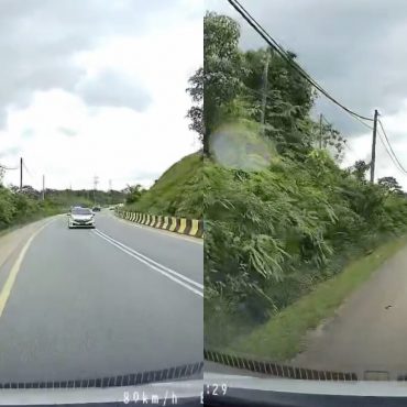 Konvoi VIP Makan Jalan, Potong 'Double Line'