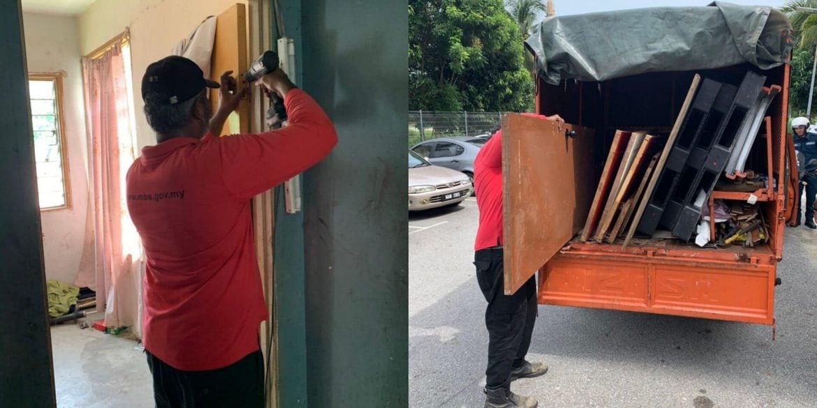 Tertunggak Lebih RM15,000 Sejak Tahun 2023, MBS Cabut Pintu Rumah Penyewa PPR