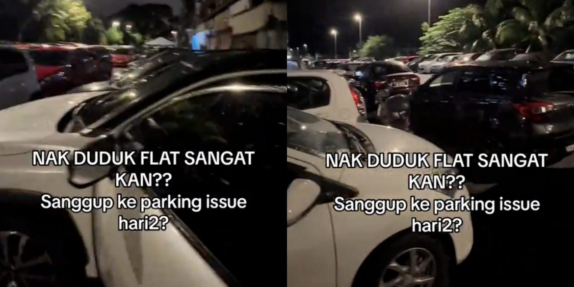 'Cakap Tipikal B40 Nanti Sentap' – Penyanyi Kongsi Masalah Parkir Rumah Flat