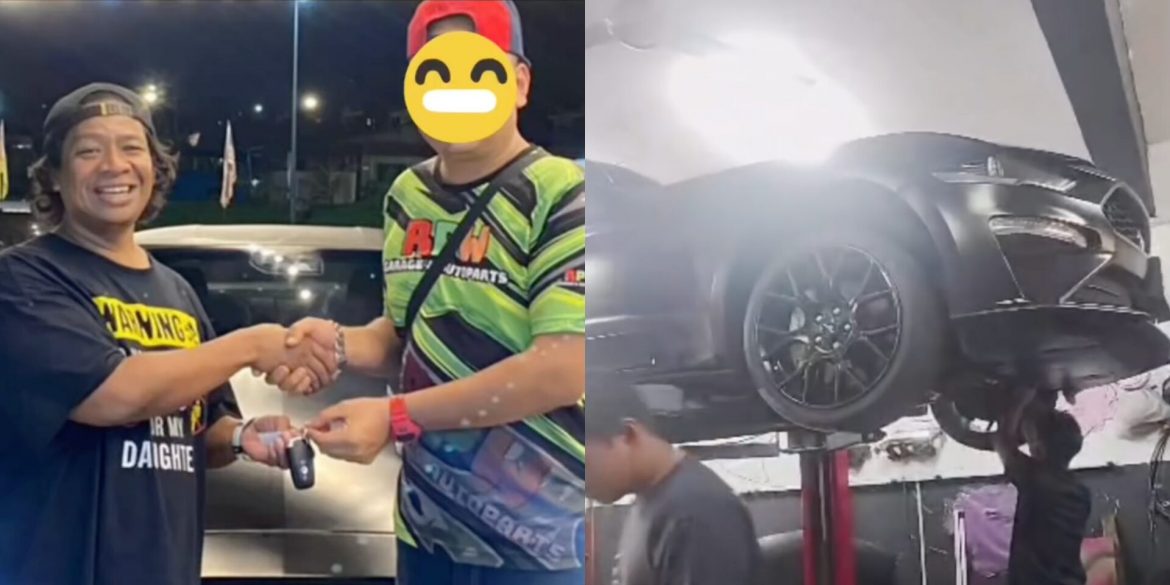 Man Raja Lawak Sedih Mustang Baru Pakai Sekali Rosak