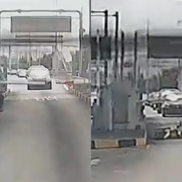 Tak Lepas Menyelit, Penunggang & Pembonceng jatuh Motosikal 'Cium' Jalan