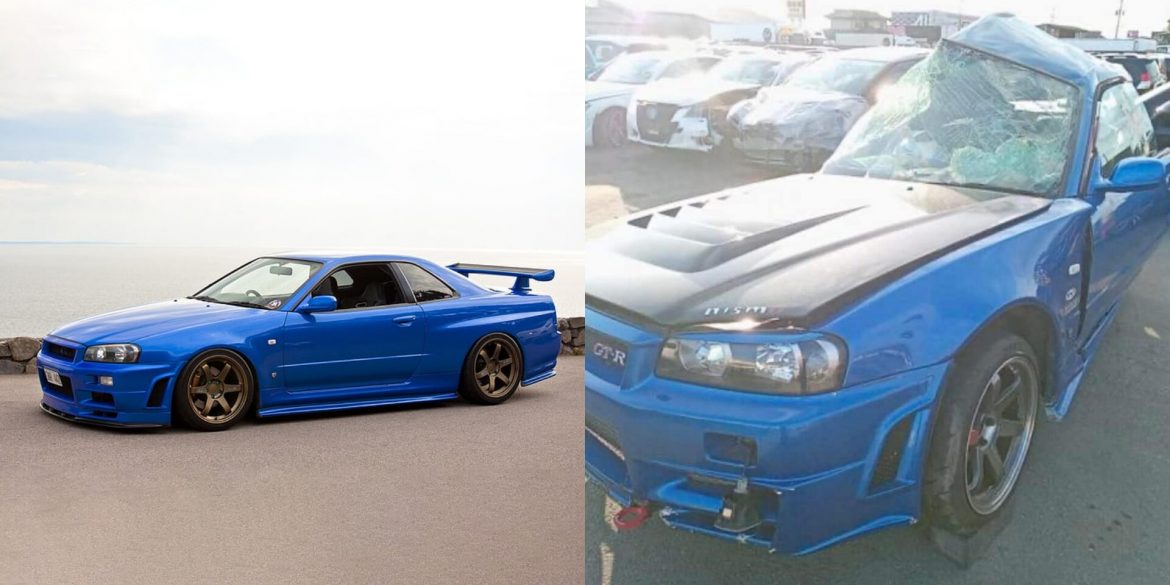 GT-R R34 'Total Lost' Dibida Lebih RM170,000