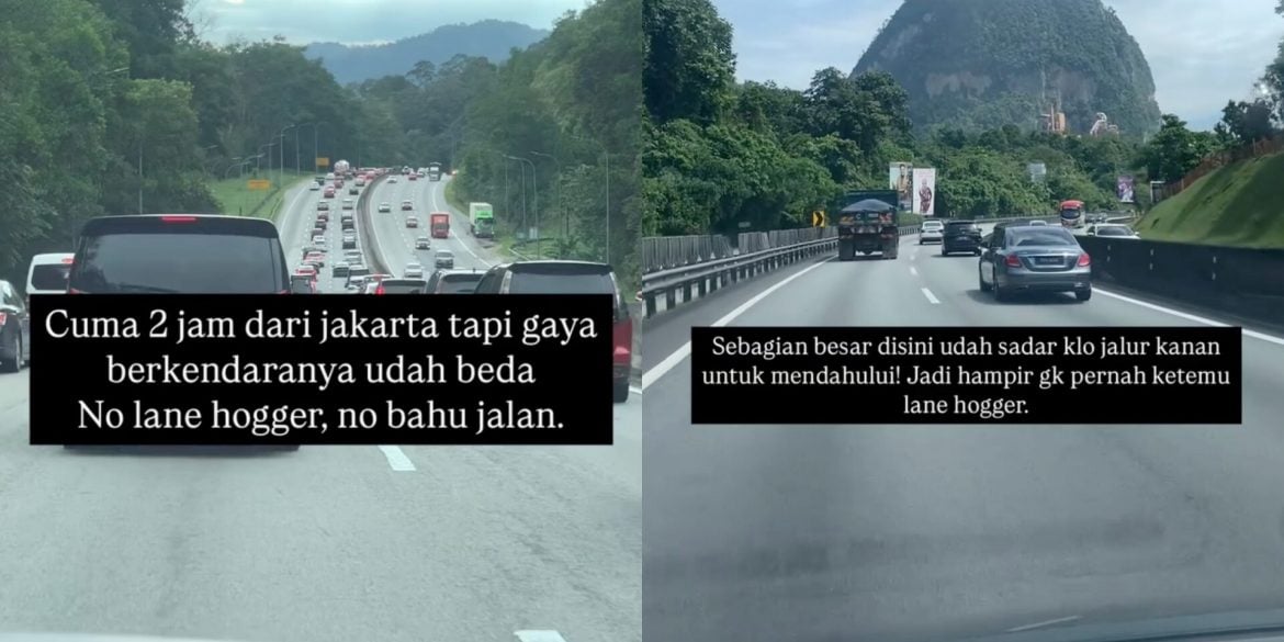 Akui Pemandu Malaysia Sangat Berhemah, Warga Indonesia Malu Dengan Negara Sendiri