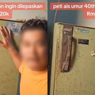 Lelaki Ini Mahu Jual Peti Ais Berusia 40 Tahun Pada Harga RM40,000