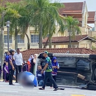 Pemandu Wanita Langgar Murid 8 Tahun, Cedera Retak Belakang Kepala