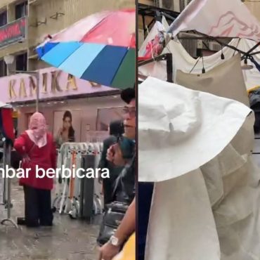 peniaga mengamuk