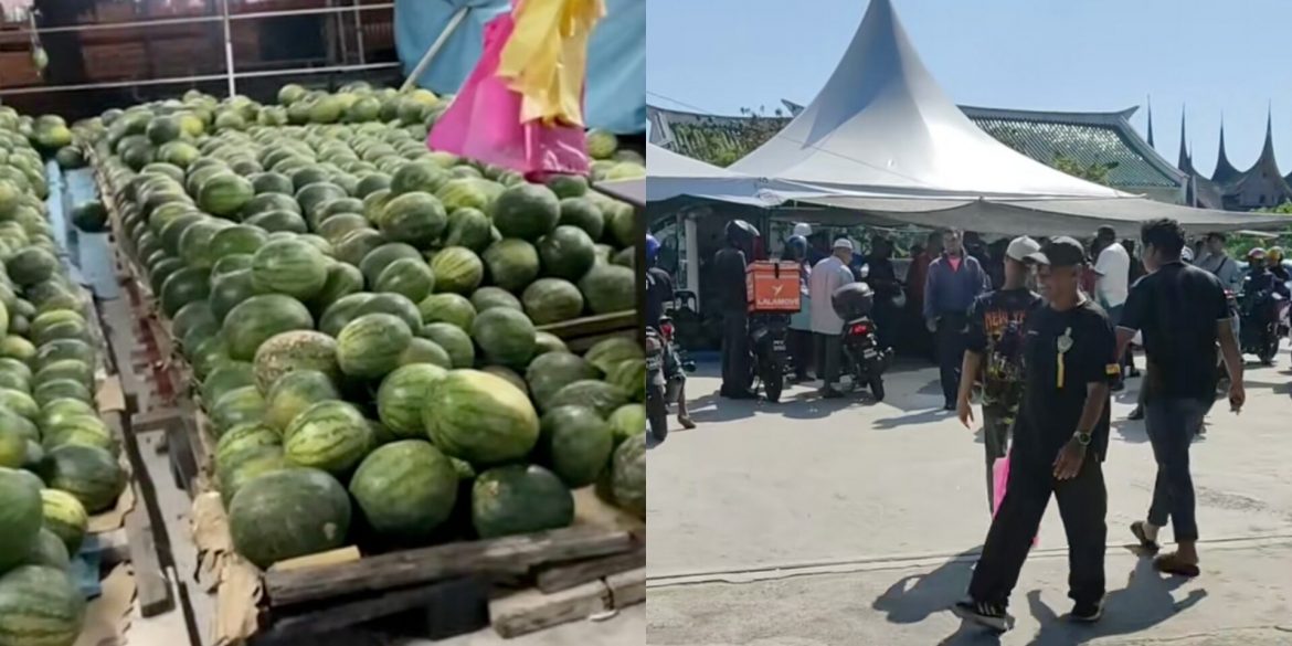 Salah Faham Infak 'Tembikai Free', Peniaga Rugi Hampir RM3,000