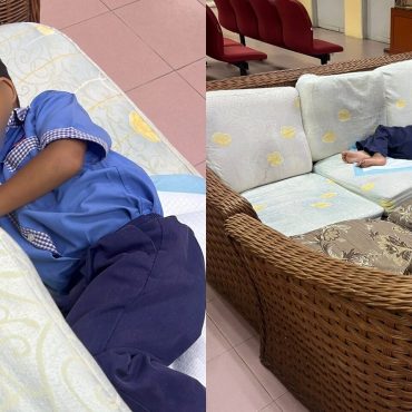 Klinik Kesihatan Di Terengganu Dipuji, Cantumkan Kerusi Untuk Anak Kecil Tidur Selesa