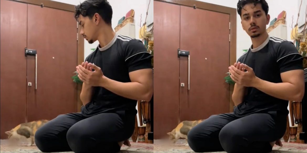 Video Kucing Muntah Ketika As'ad Motawh Berdoa Jadi Sindiran Mat Saleh