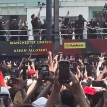 perarakan manchester united