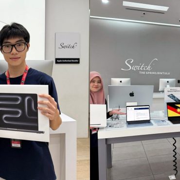 Khas Untuk Anak Sarawak Tahun Pertama IPTA & IPTS, Ini Cara Tebus MacBook Percuma Di Switch