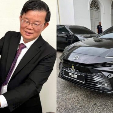 Pulau Pinang Belanja Lebih RM3.3 Juta Beli Toyota Camry Sebagai Kenderaan Rasmi