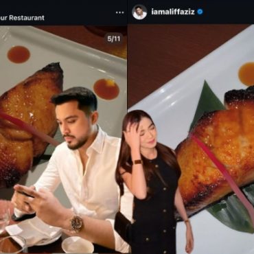 Aliff Aziz & Ruhainies Didakwa Makan Bersama Di Restoran Mewah?