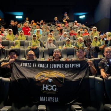 Harley Owners Group KL Raikan 50 Anak Yatim Bersama Ejen Ali The Movie 2