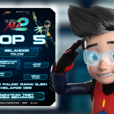 Sambutan Hebat! 755,083 Orang Selangor Sudah Tonton Ejen Ali The Movie 2