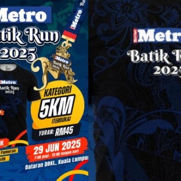 Harian Metro Anjur Batik Run, Suntik Kesenian & Kekal Aktif