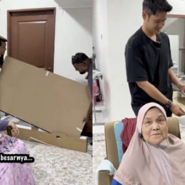 [VIDEO] Nubhan Hadiahkan TV Baru Untuk Mak Jenny, Netizen Tersentuh