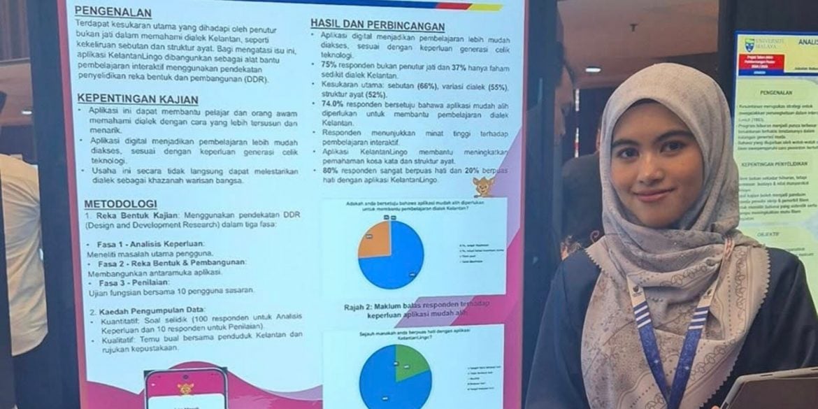 Pelajar UM Cipta 'Kelantanlingo', Mudahkan Orang Ramai Faham Dialek 'Kelate'