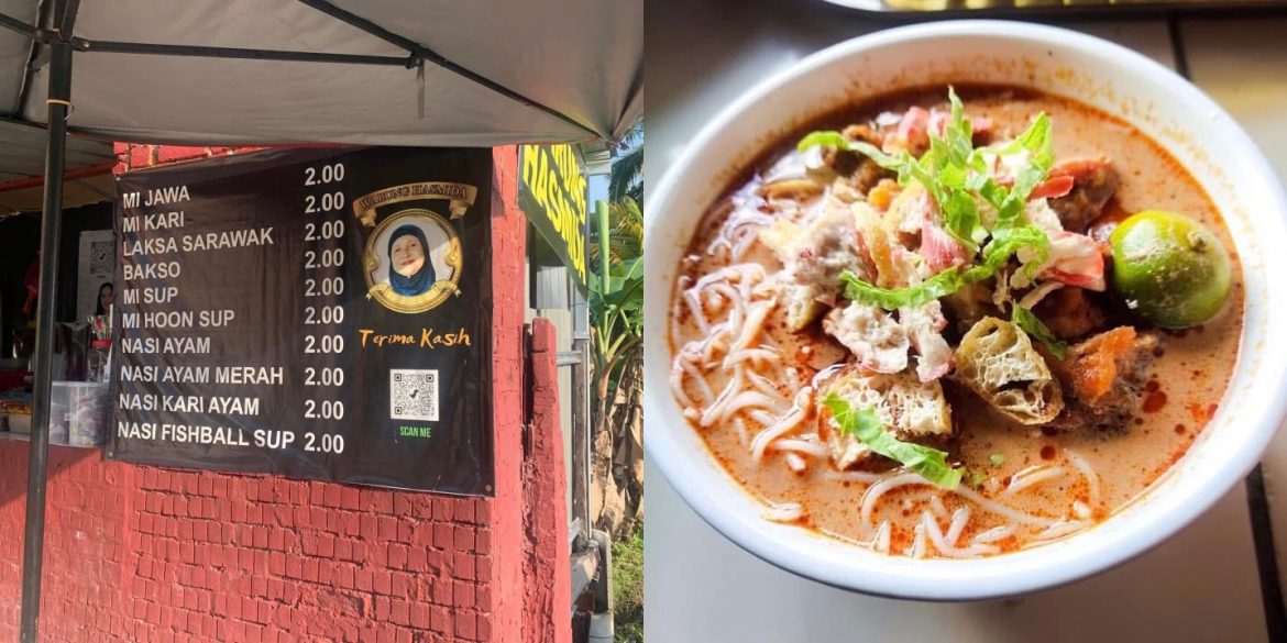 Warung 30 Tahun Ini Tak Naik Harga, Kekal RM2 Untuk Bantu Golongan Susah